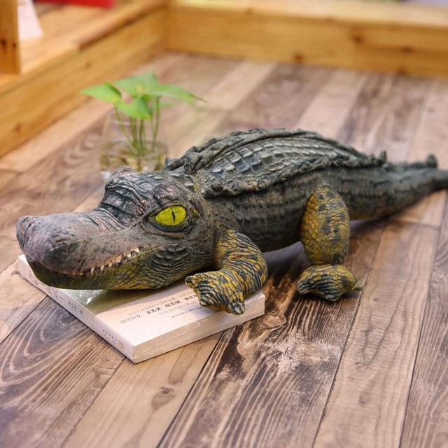 Jucărie de pluș moale cu crocodil aligator