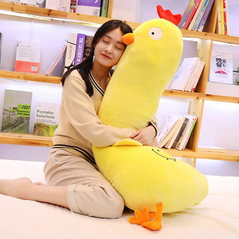 Full Size Chicken Soft Stuffed Plush Pillow Toy